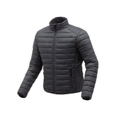 Piumino SUPERLEGGERO, un piumino termico ultraleggero in nero. Certificato CE Classe A. Di TUCANO URBANO.
